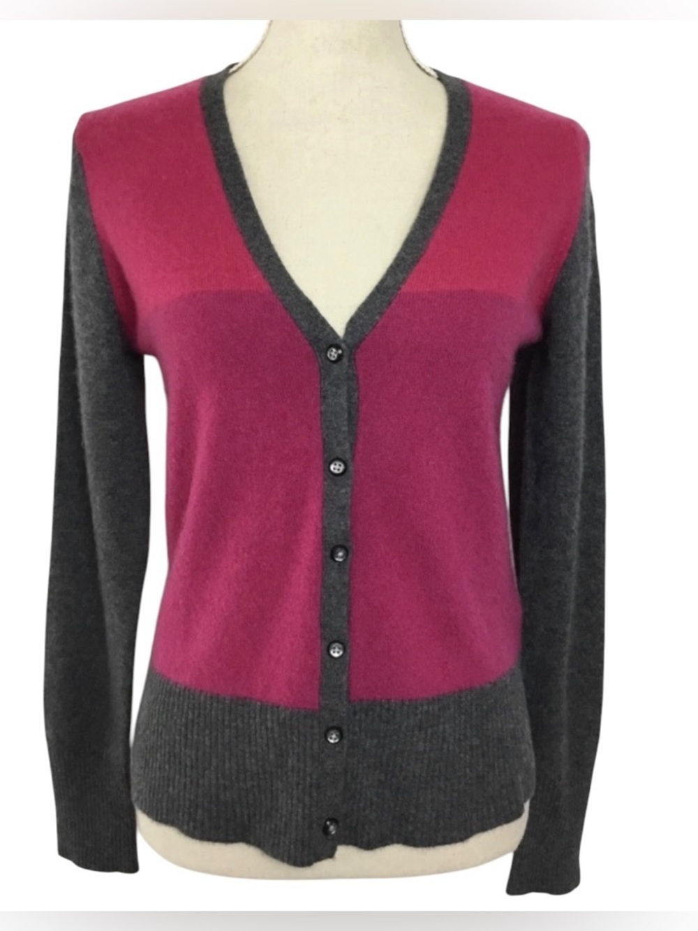 Apt . 9 Cashmere Color Block Cardigan